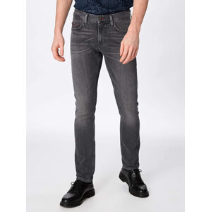 Tommy Hilfiger pánské tmavě šedé džíny Layton